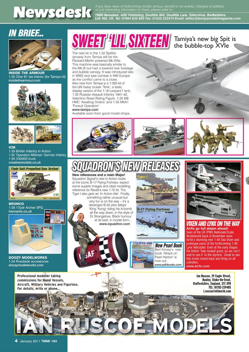 Tamiya Model Magazine 183 (2011.01)